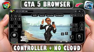 I Played GTA 5 on Mobile Browser With a Controller! 🤯 No Keyboard, Mouse or Cloud Gaming