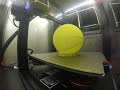 Timelapse of 3D printing Wilson's airless basketball