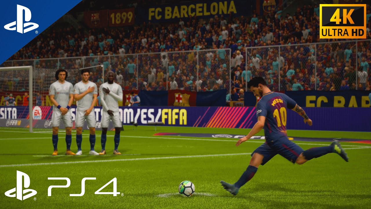 FIFA - PS4 [4K 60FPS] Gameplay YouTube