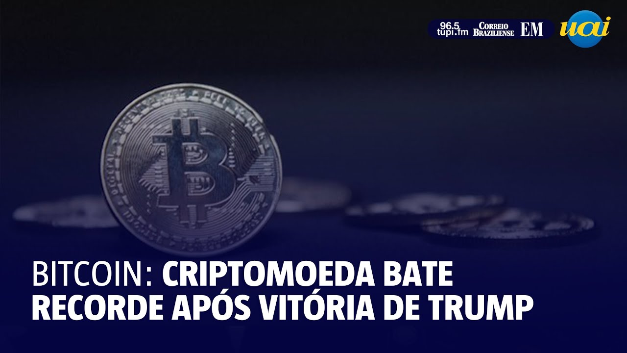 Impulsionado pela vitória de Trump, bitcoin bate recorde