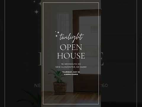 95 Weymouth Road, New Gloucester, ME home video tour