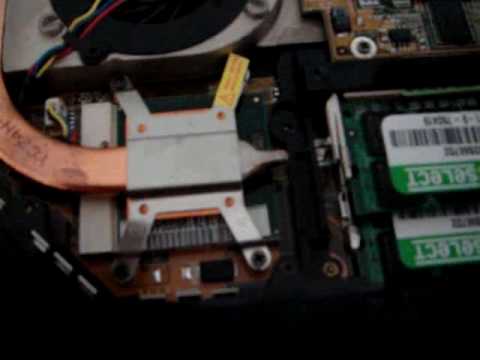 How to Upgrade ASUS Laptop GRAPHIC CARD from Nvidia 8400M G to 9650M GT 02  A - YouTube