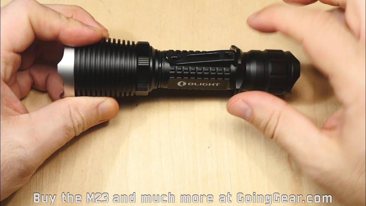 Olight M23 Javelot Flashlight Quick Review YouTube