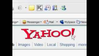 How to : Secret button in Yahoo