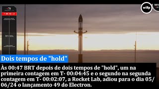 [SCRUB] Para a segunda missão PREFIRE da NASA com a Rocket Lab