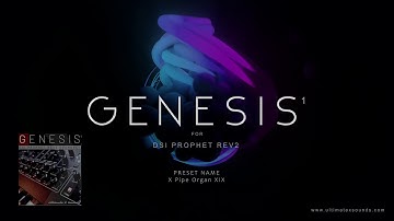 GENESIS  X SOUNDS Vol.1 PROPHET REV2 - DSI Rev2 Soundset • Custom  Presets | Patches