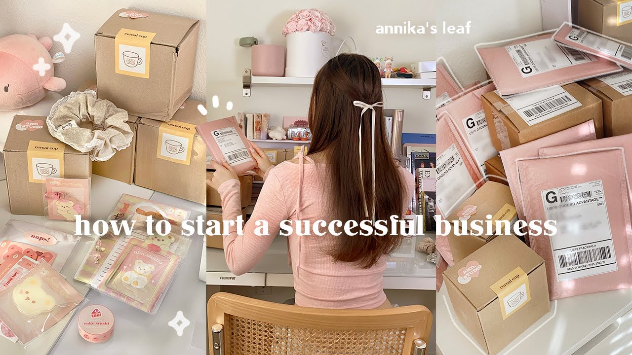 how to start a SUCCESSFUL small business🖇️🧸: the ULTIMATE guide for 2025, my stationery shop journey