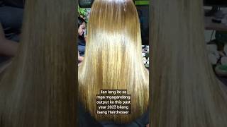 Ilan Lang Ito Sa Mga Magagandang Output Ko This Past Year 2023 Bilang Hd hair rebonding rebond