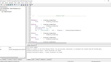 Create, Alter and Display a Ledger Group in TDL