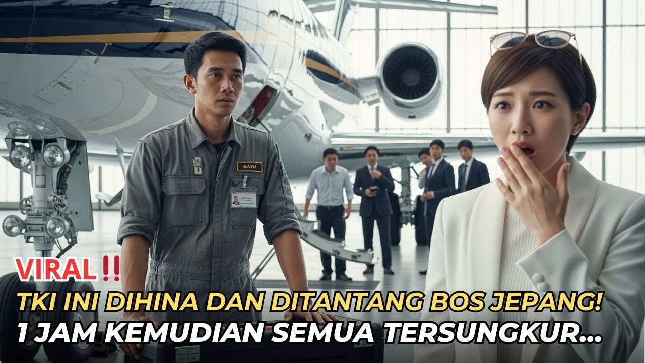 “Kalau Kamu Berani, Hidupkan Jet Ini Sekarang!”, TKI Dihina Bos Jepang, 1 Jam Kemudian Semua Terdiam