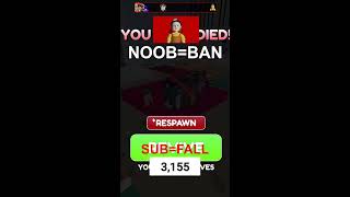 EXTREME SQUID GAME TOWER #roblox #shorts