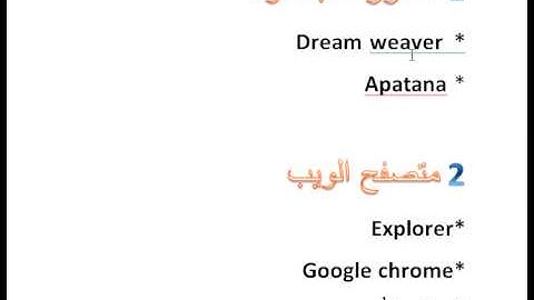 تعلم  تصميم مواقع الدرس الاول  -  عربي +html