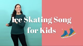 Skating 'Round the Pond | Ice Skating Song for Kids | Winter Song for Kids