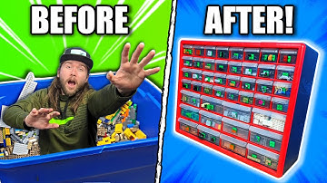 Sorting Your LEGO Made Easy! | Collection Sorting Tutorial!