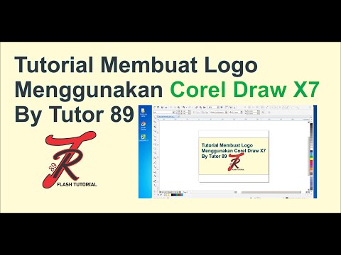 Tutorial Membuat Logo Menggunakan Corel Draw X7 | By Tutor 89