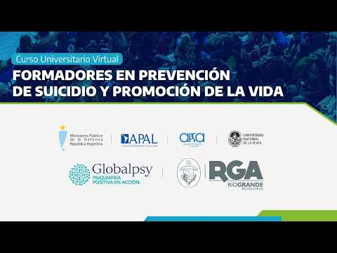 Curso Universitario Virtual de Formadores en Prevención y Promoción de la Vida