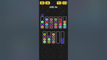 Ball Sort Puzzle - level 144