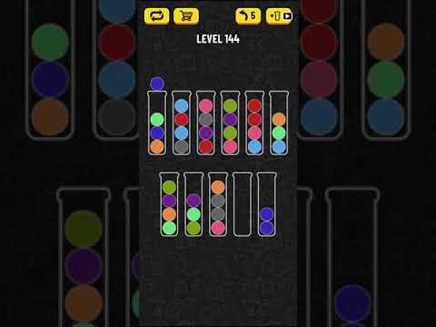 Ball Sort Puzzle - level 144