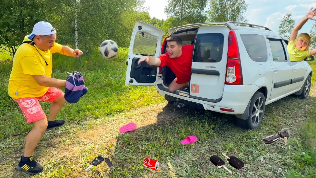 I bought a Car Van & Started Race VS Thief on Fire Truck in Pool in Comedy Video!