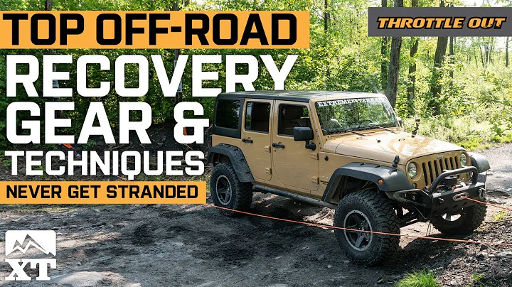 The Jeep Off Roading Recovery Gear and Techniques You Need To Know   Throttle Out