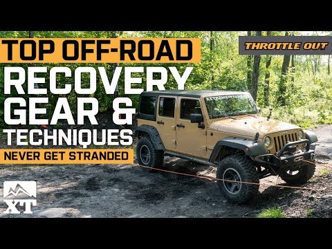 The Jeep Off Roading Recovery Gear and Techniques You Need To Know   Throttle Out