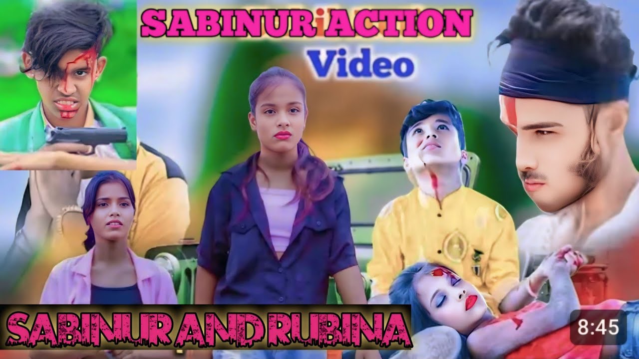 Sabinur And Rubina Very Sad Action Love Story Video 💔💔 Bhaity Music Company 🎶