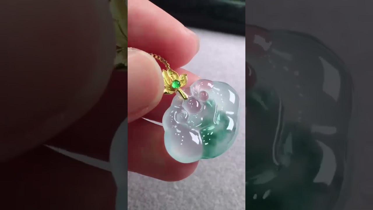 1013314 翡翠如意鎖