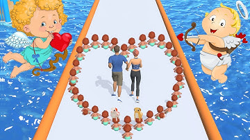 NOOB vs PRO vs HACKER in Family Run 3D