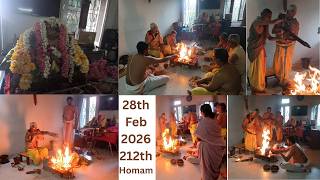 Sudarshana Homam | 812th Homam | Sukla Dwadasi  Homam| #vsssatsangam