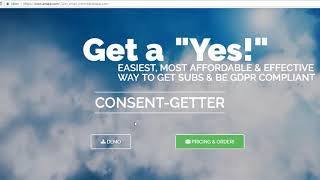 AnApp Demo: Get consent before GDPR easily screenshot 4