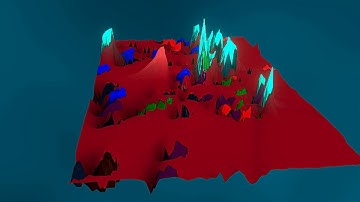 Blender Simple - Displace Modifier Movie Texture - Film Textur - Animation