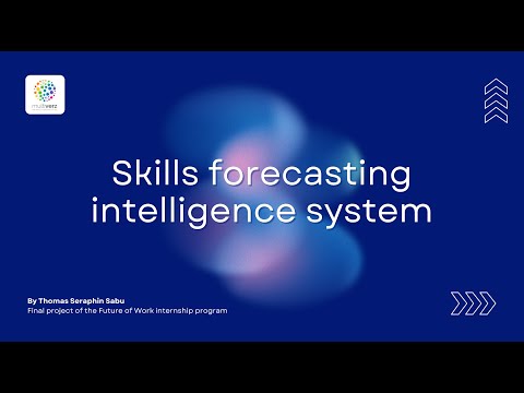 Skills Forecasting Intelligence System App by Thomas Seraphin Sabu