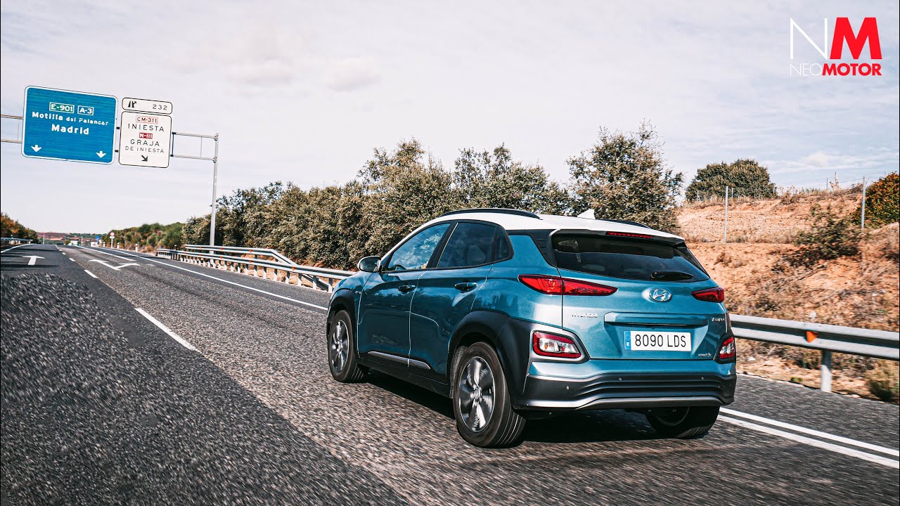 HYUNDAI KONA EV | Prueba de larga distancia entre Valencia y Madrid con un coche eléctrico.