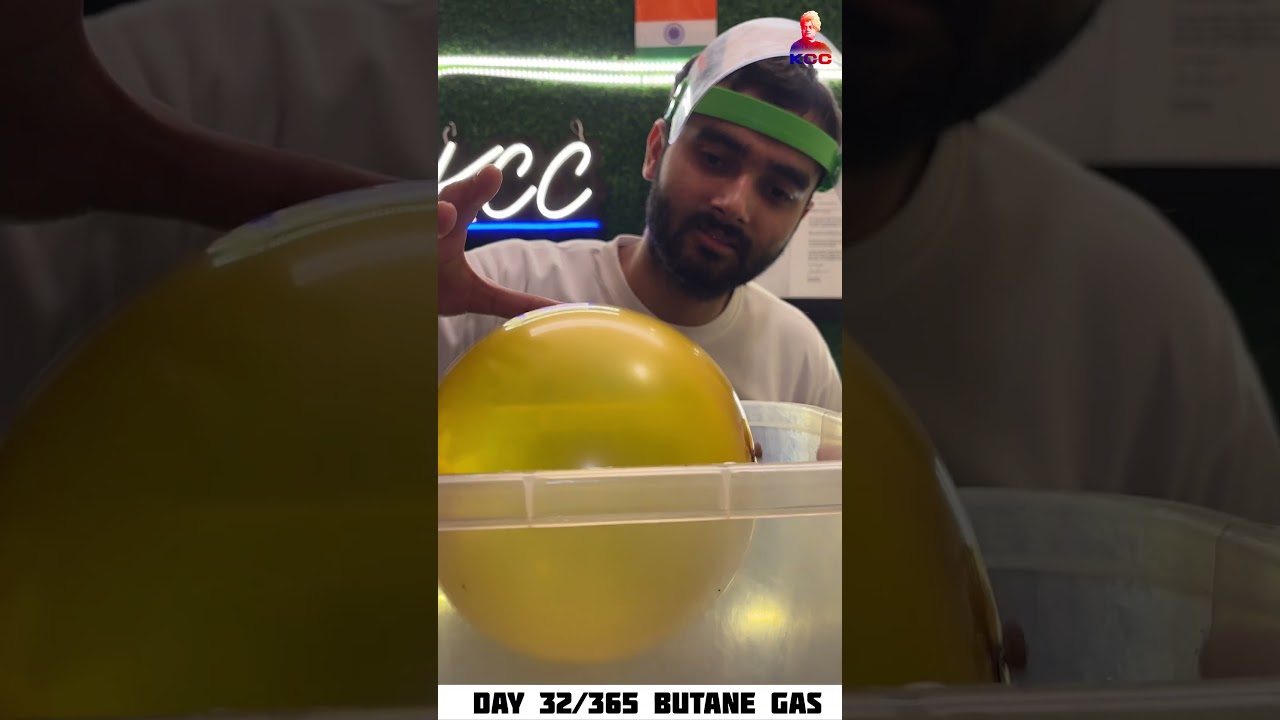 butane gas | science experiments 