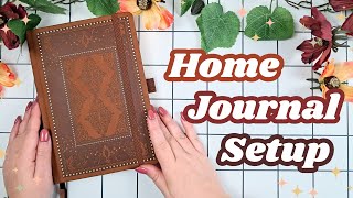 Setting up my HOME JOURNAL 🏡 Spreads for Planning, Decluttering, Repairs and more...