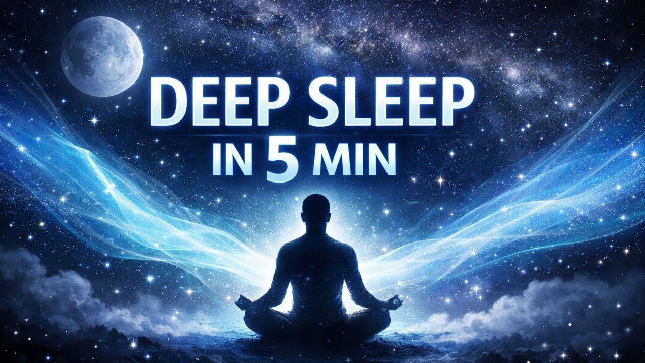 Deep Sleep Frequency Sounds – Fall Asleep in 5 Minutes | Healing Delta Waves | Anoblezen
