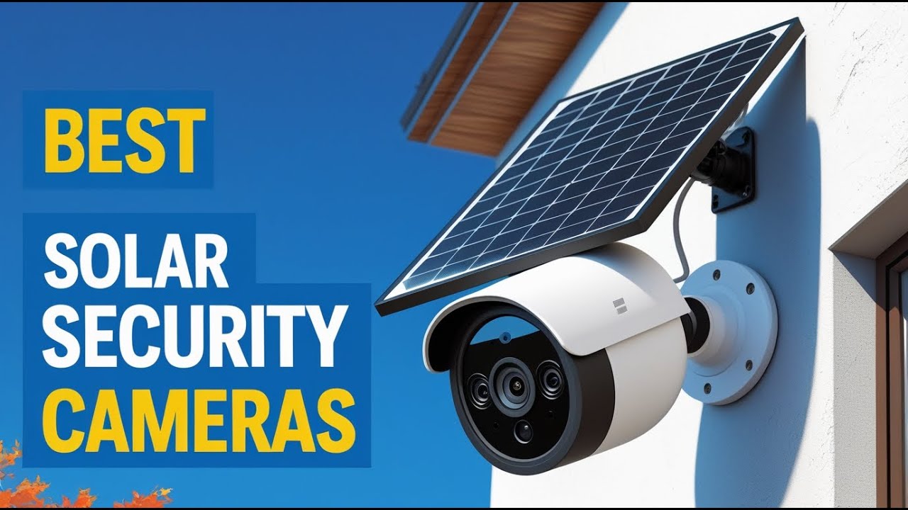 5 Best Solar Powered Security Cameras 2025 - YouTube