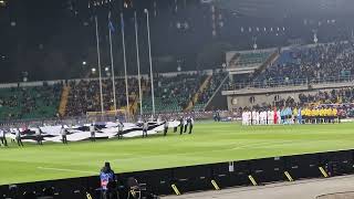В Алматы звучит гимн Лиги Чемпионов! Кайрат 🇰🇿 Пафос 🇨🇾