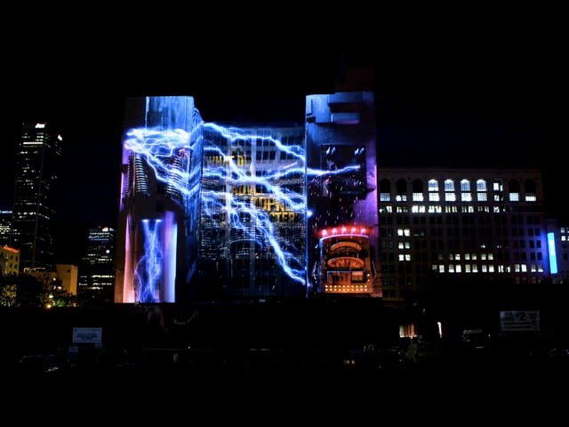 Light Projection On Buildings Projection Mapping: Transforming Events