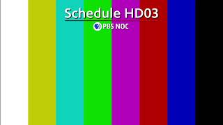 PBS HD03 Feed - Test Bars and Slate (May 20, 2026)