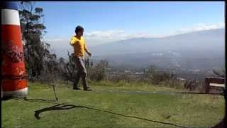 Trucos en la Cinta Floja: Salto Intercalado Frontal - Absolute Slacklines