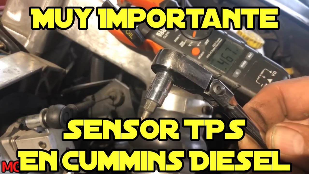 Como Calibrar Sensor De Acelerador Cummins Tps Motores 59 Cummins 98