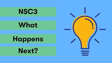 NSC3 - What happens next?