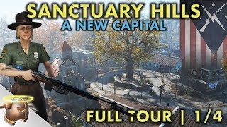 The Capital Of Sanctuary Hills Part 1 - Huge Realistic Fallout 4 Settlement And Lore Rangerdave