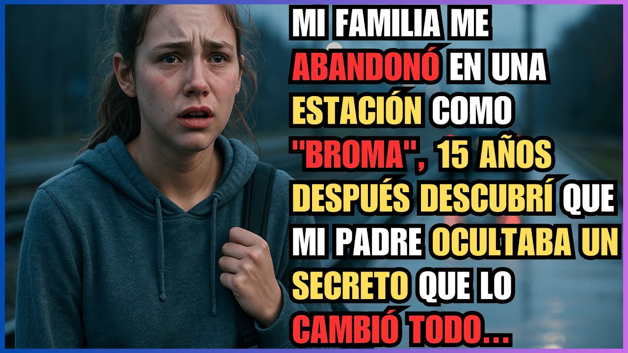 Mi FAMILIA Me Abandonó en una Estación Como 