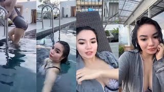 Bigo Monica solo di kolam renang | part 2