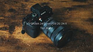 良い感じ！】初SONY一眼！α7VとSIGMA 24-70mm F2.8 DG DN Ⅱで奥さんと