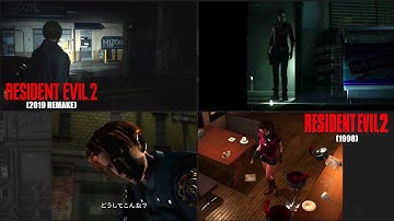 Resident Evil 2 Remake (2019) vs Resident Evil 2 (1998) Opening Cutscene