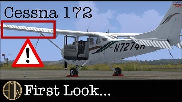 A2A Cessna 172 First Look, Short Flight and STOL Madness!