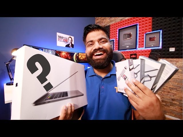 MacBook Pro 15" w/Touch Bar (2017) Unboxing and First Look with Best Accessories